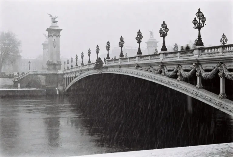Paris sous la neige