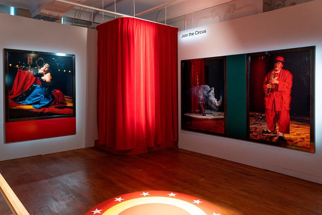 Vue de l'exposition "Tout ange est terrible" de Marie-Jo Lafontaine
