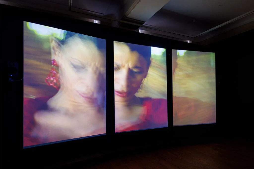 Vue de l'exposition "Tout ange est terrible" de Marie-Jo Lafontaine