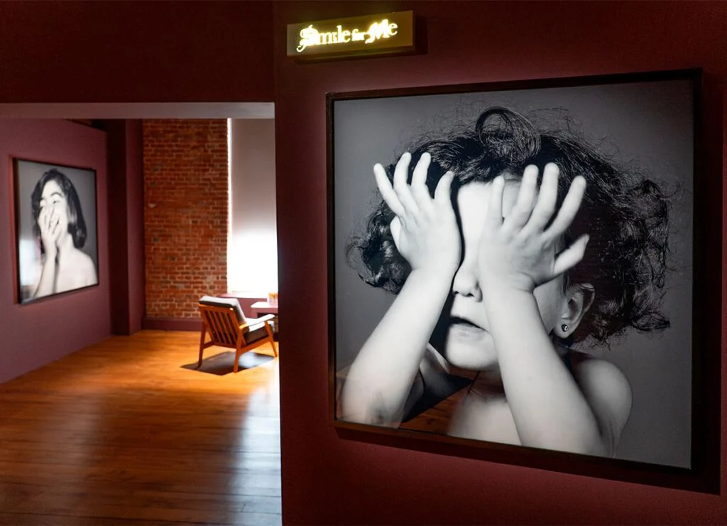 Vue de l'exposition "Tout ange est terrible" de Marie-Jo Lafontaine
