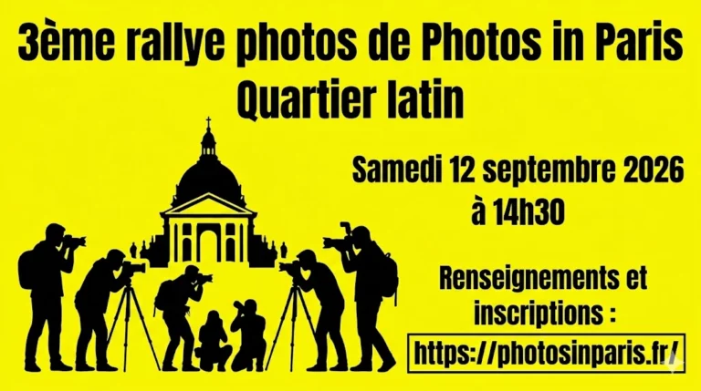 Rallye photo du Quartier Latin