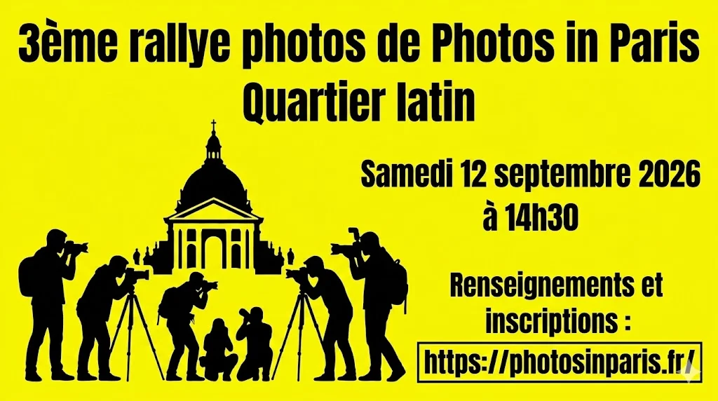 Rallye photo du Quartier Latin