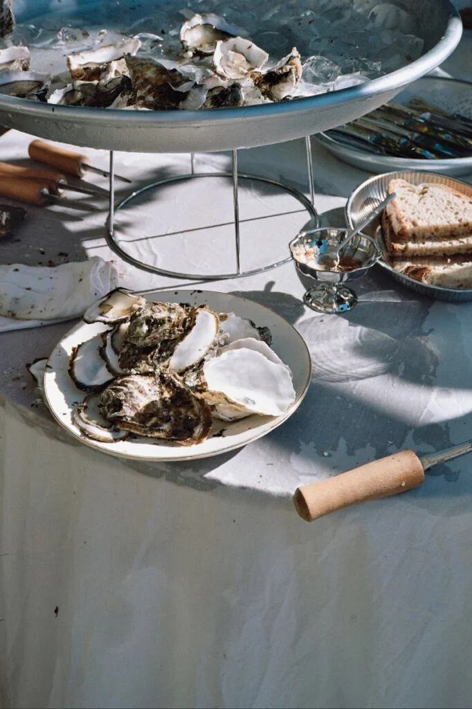 Huites à table