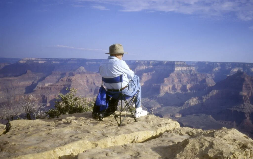 David Hockney at The Grand Canyon