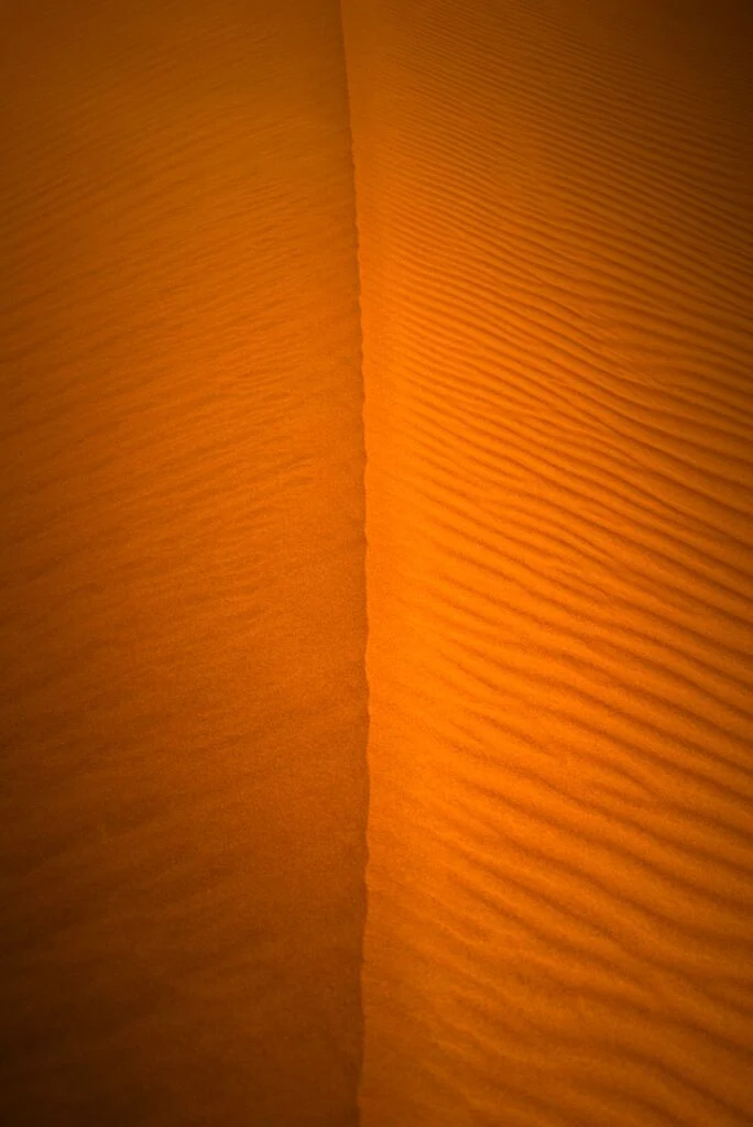 Dune vue de haut