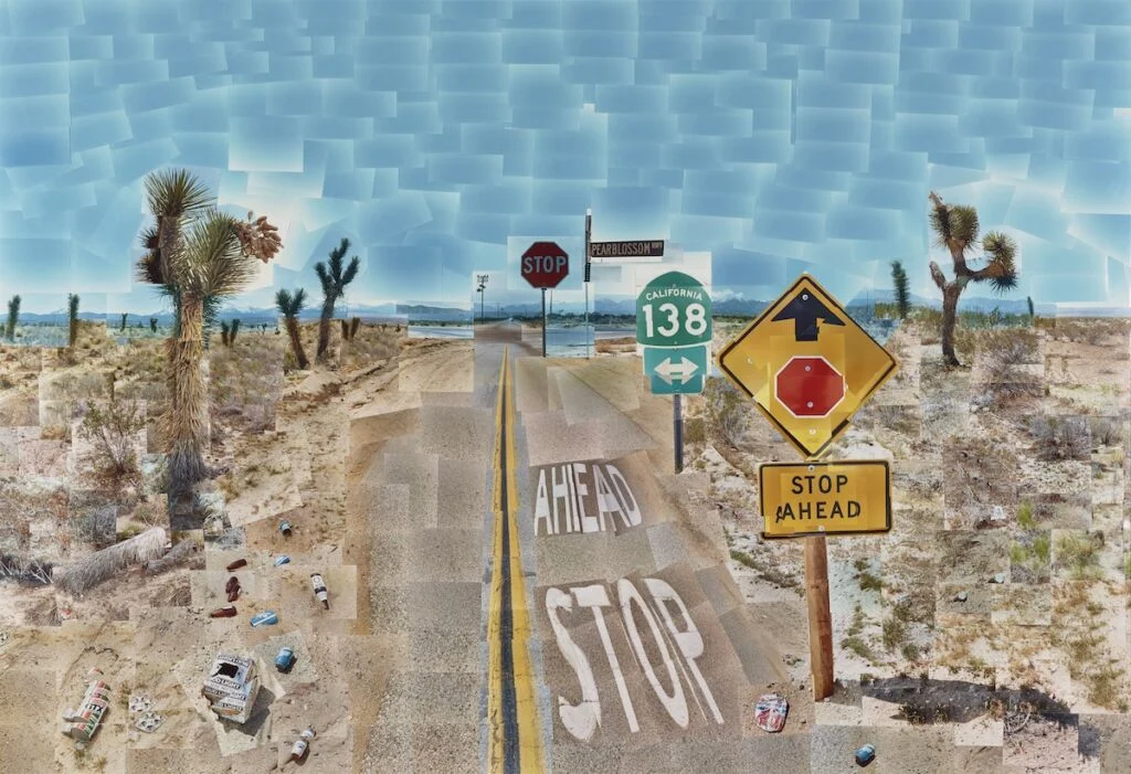 Collage photo de David Hockney