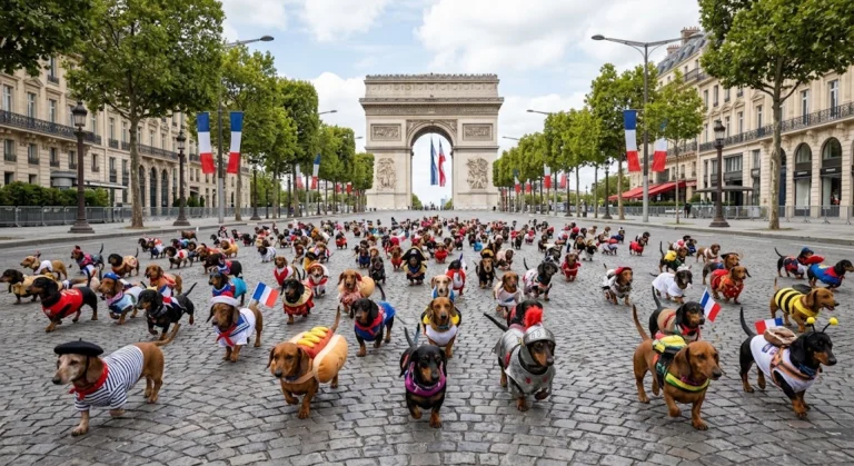 La marche des teckels